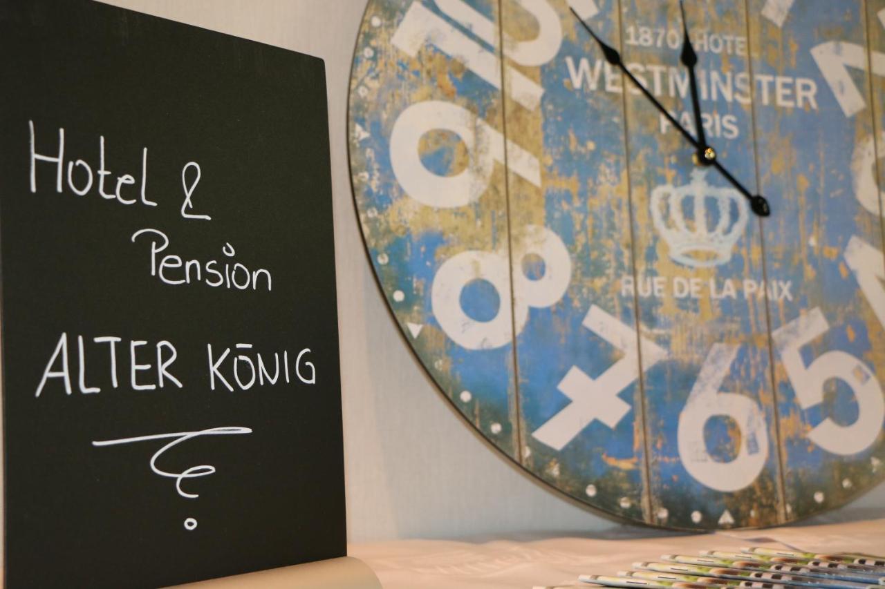 Hotel - Pension & Gaststaette "Alter Koenig" Hettstedt エクステリア 写真